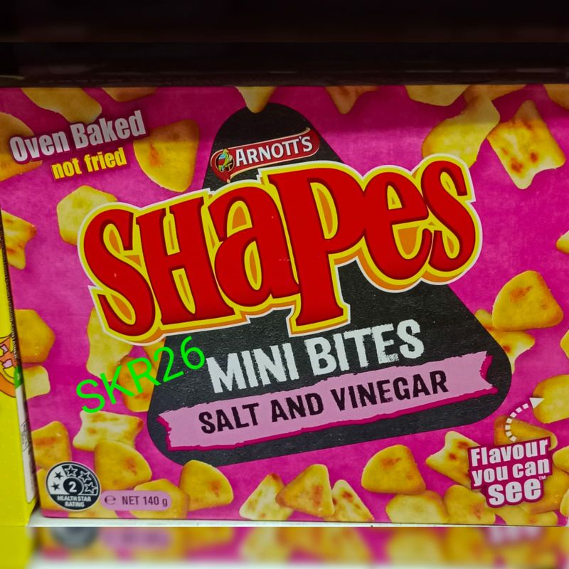 

Shapes Mini Bites Salt & Vinegar