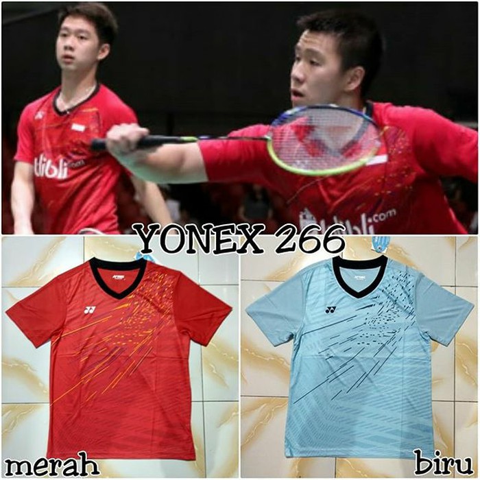 BAJU BADMINTON YONEX 266 IMPORT BAJU YONEX  EXC KEVIN GIDEON MINION