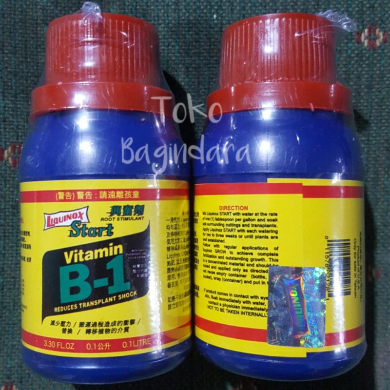 Vitamin B-1 Taiwan 100ML / 0.1 Litre Liquinox Start