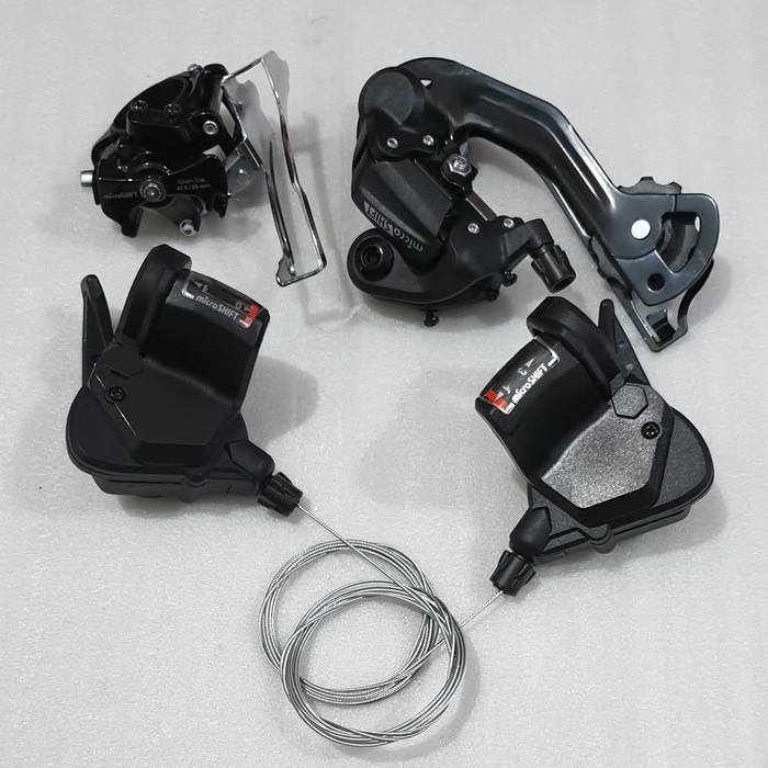 MINI GROUPSET 9 SPEED MICROSHIFT 3X9 SPEED SHIFTER FD DAN RD MICROSHIFT