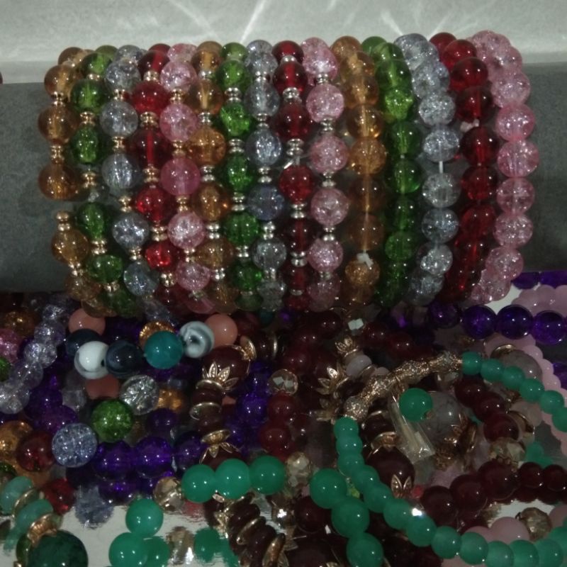 Gelang Kaca Murah 10 mm