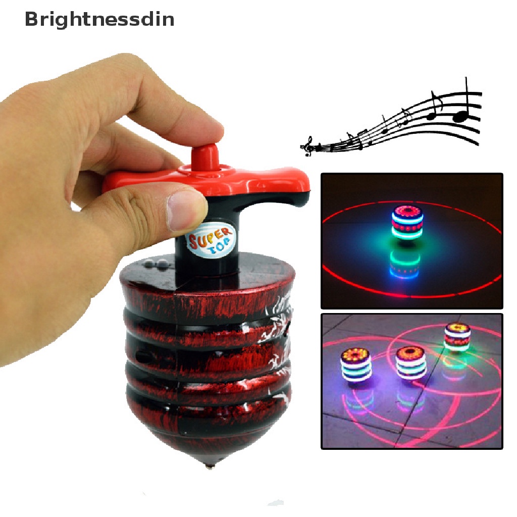 Mainan Gasing Gyroscope Dengan Lampu Laser Dan Musik Untuk Anak