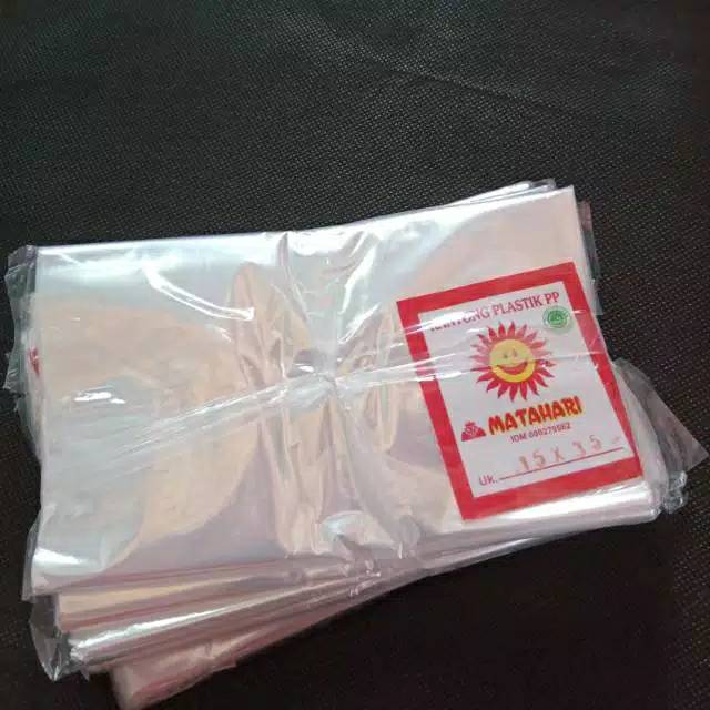 Plastik Tahu 15x35 Plastik Sayur/ Plastik Bening Plastik Tipis