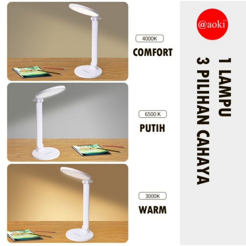 Aoki Lampu Meja Belajar AK-6065