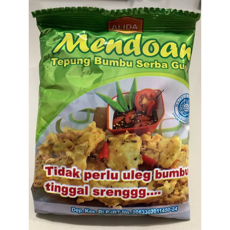 

Mendoan tepung bumbu serbaguna (satuan)
