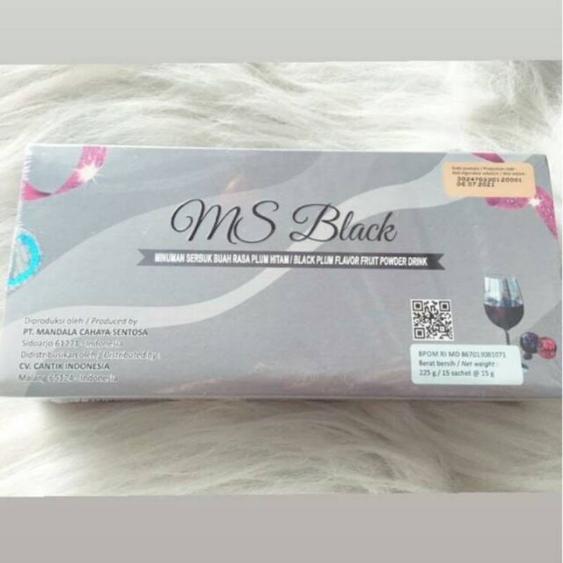 MS Glow - Black Plum Slimming Drink