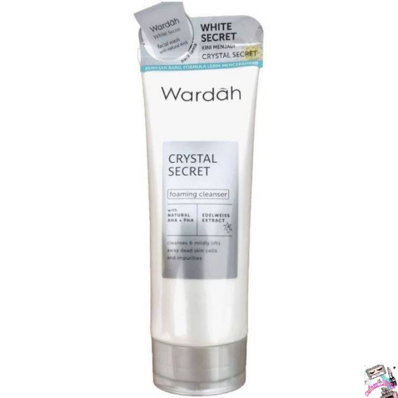 ☃Cutezz_Ching1☃Wardah Crystal Secret Foaming Cleanser 100ml