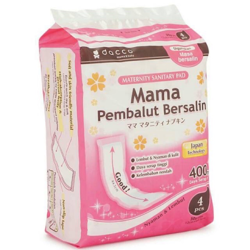 Mamapad Pembalut Bersalin Softex Maternity Melahirkan Extra Panjang