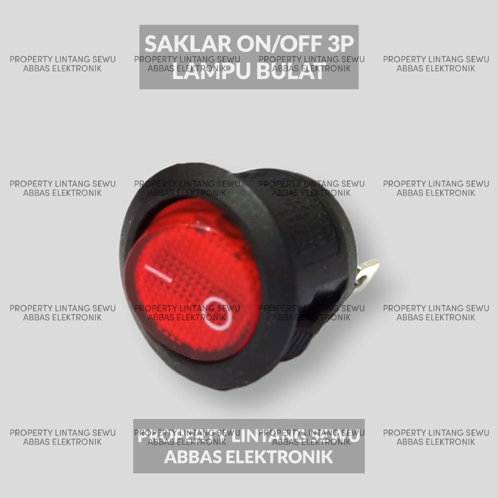 SAKLAR SWITCH ON-OFF LAMPU BULAT AC 220V ON OFF BULAT LAMPU