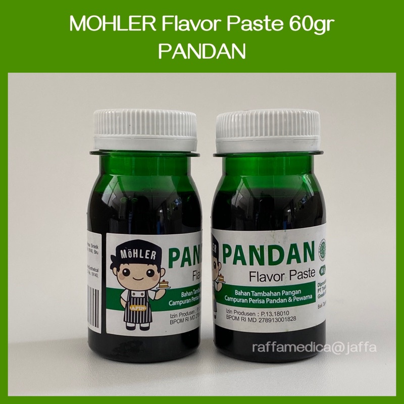 Pasta Perisa Pewarna MOHLER 60gr - PANDAN