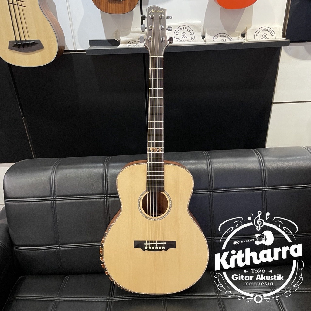 Gitar Akustik Avirama GS Mini Spruce Mahogany All Solid