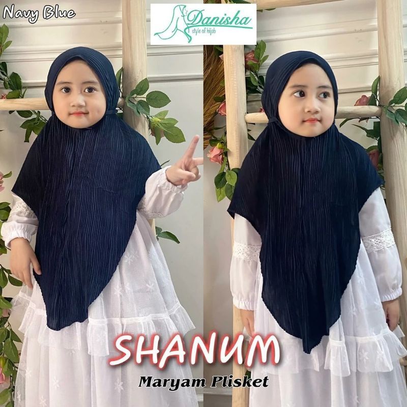 JILBAB BERGO MMARYAM PLISKET ANAK/BERGO FULL PLISKET ANAK DIAMOND