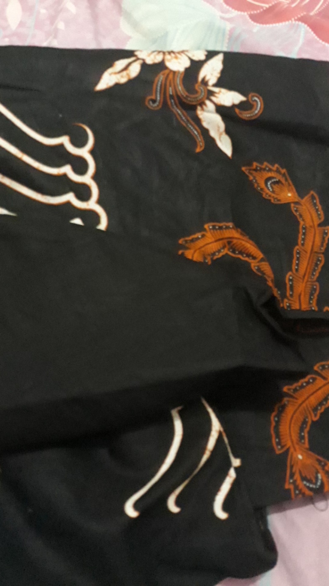 Batik Couple_maora Sania Ruffle Batik Couple Ori Ndoro Jowi Dnt Garansi Termurah