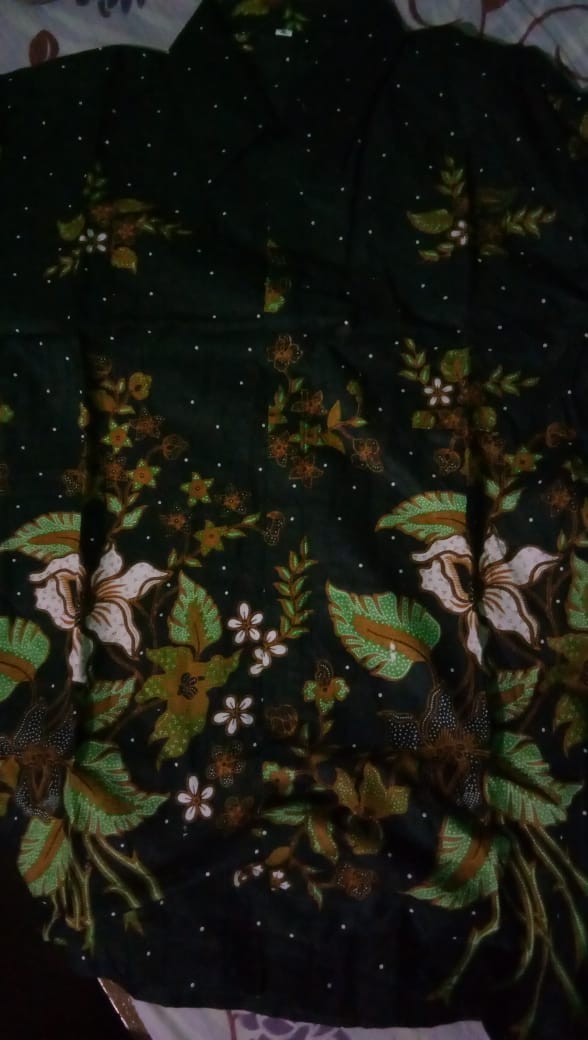 Kemaja Batik Pria Lengan Panjang Murah Size M L Xl Xxl Slim Fit