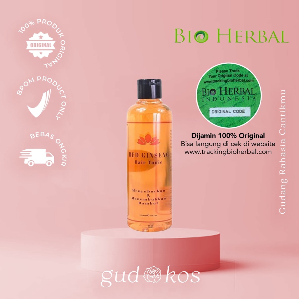 Red Ginseng Shampoo BPOM Original