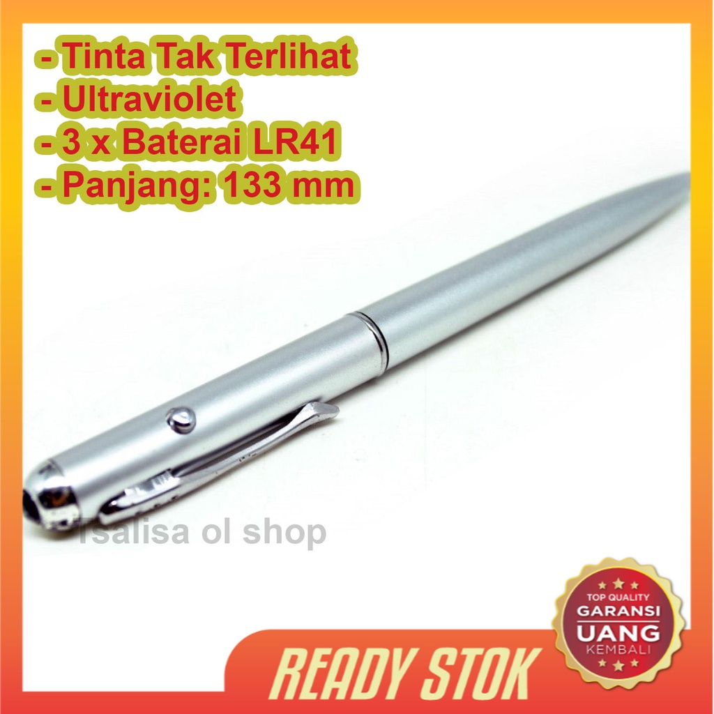 

Pena Invisible Tinta UV Light - HY-0812