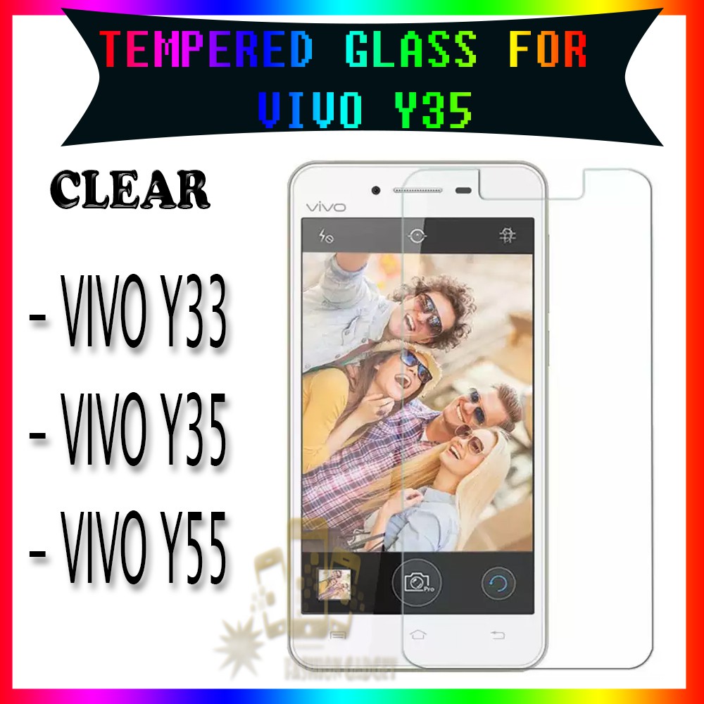 TEMPERED GLASS VIVO Y33 / VIVO Y71 / VIVO Y55 ANTI GORES KACA TEMPER GLASS SCREEN PROTECTOR