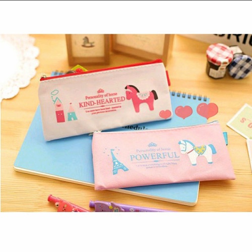 

TEMPAT PENSIL KOTAK PENSIL HORSE CUTE LUCU MURAH SOUVENIR ULANG - Hijau