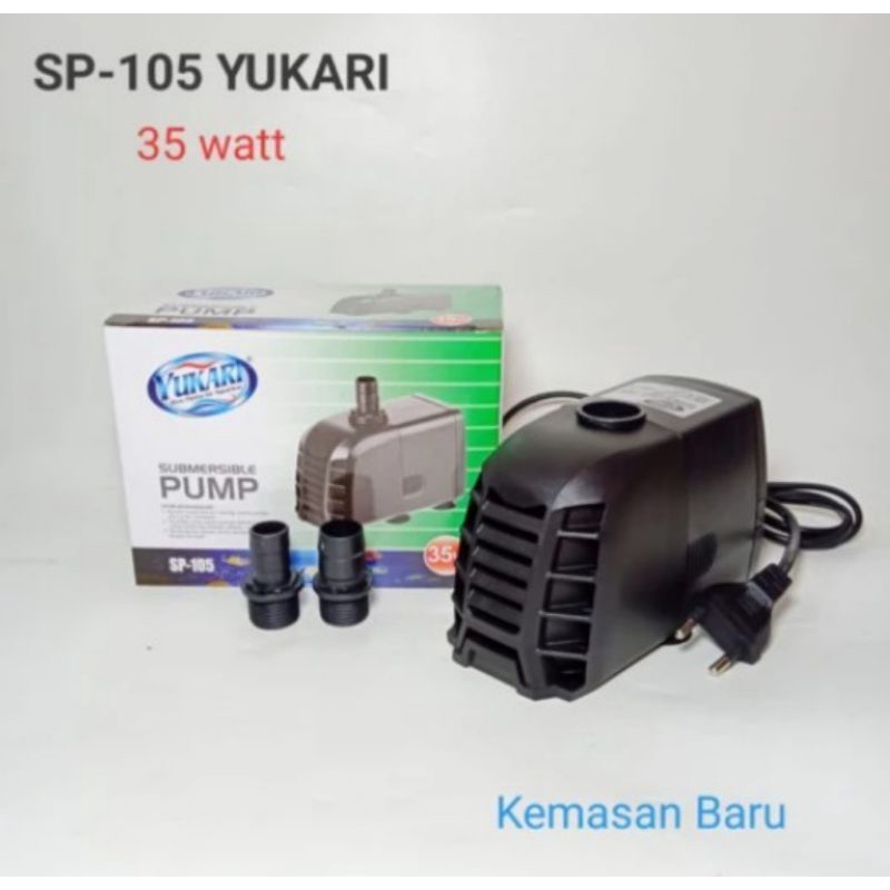 Aquarium Water Pump Yukari SP-105. Pompa Air Aquarium YUKARI-105