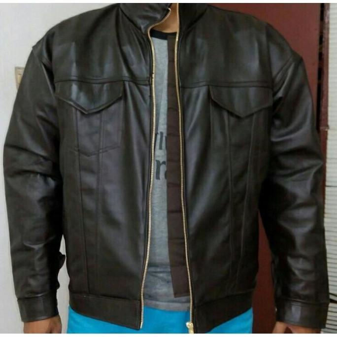 JAKET KULIT ANTI SAJAM#ANTI TUSUK/RIPPP