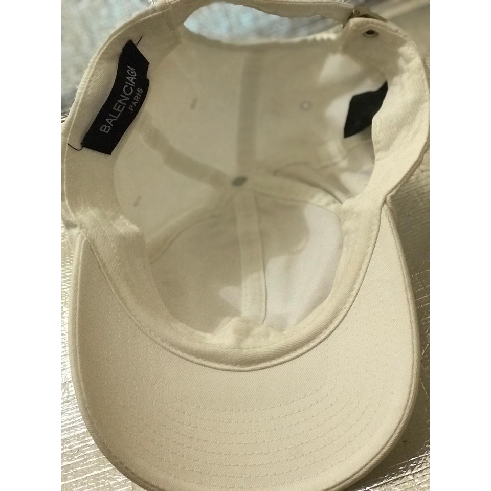 Topi Balenciaga Putih Paris Ori Second