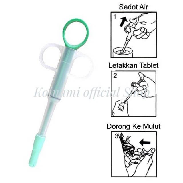 Feeding kit / Sepetan Hewan / Suntikan Hewan / pelontar pil