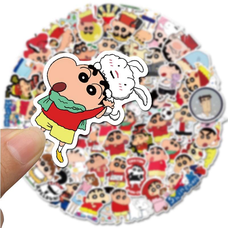 CRY001 – Sticker / Stiker Anime Jepang Crayon Shinchan