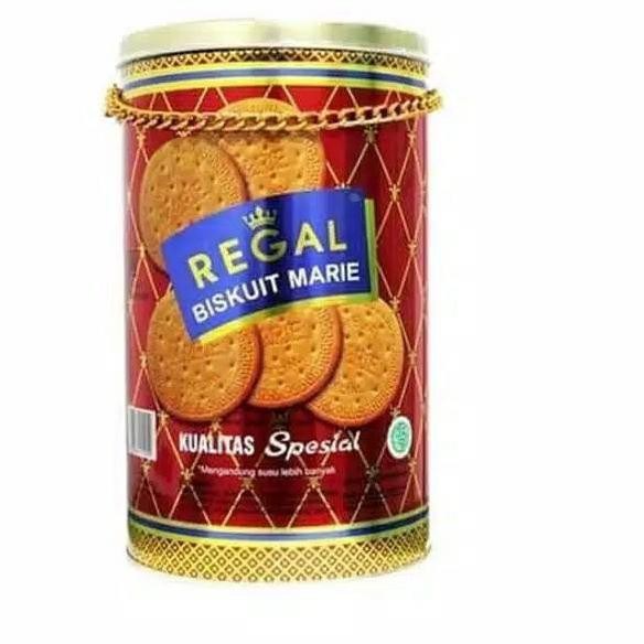 

Tidak Diragukan.. SALE Biskuit Marie Regal Special 1kg 1000gr 1 kg 1000 gr(kaleng rantai / rante) -