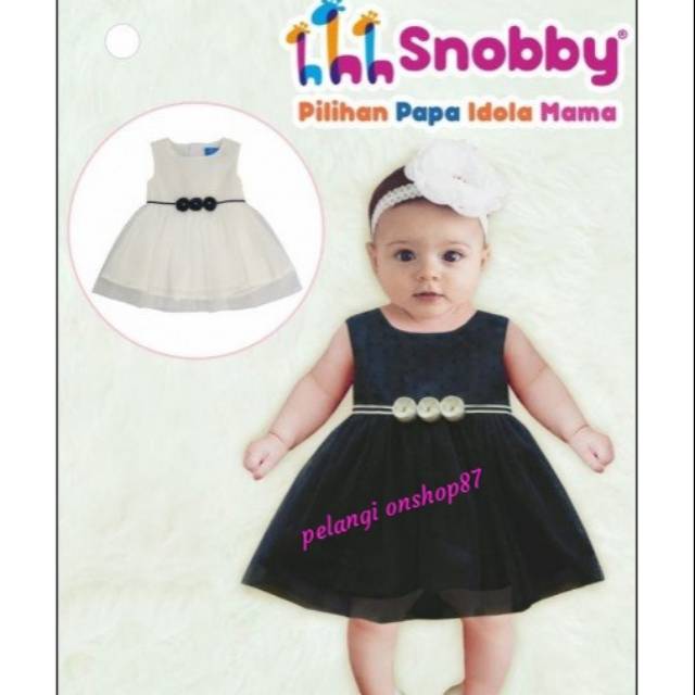 Baju baby snobby/baby dress/mini dress