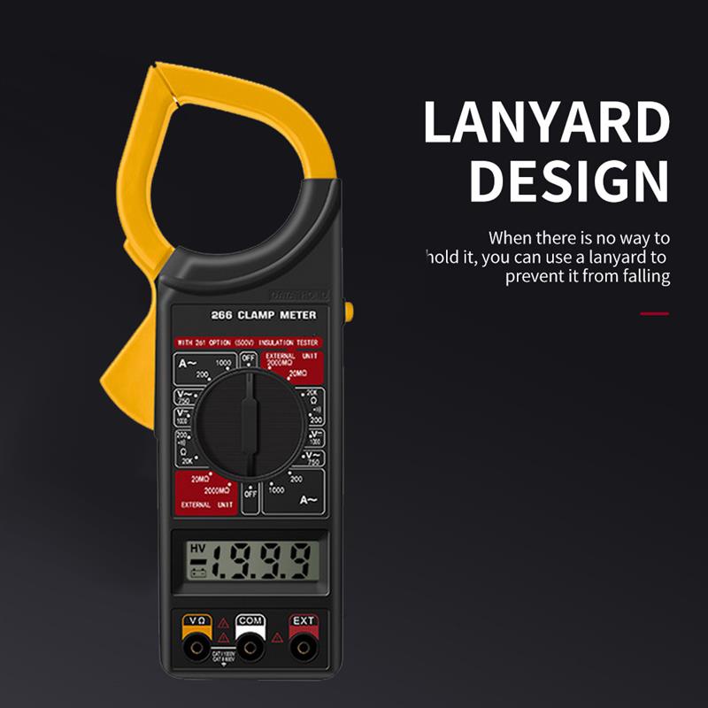 Digital DT266 / Digital Clamp Multimeter - Digital Multimeter