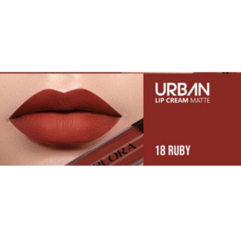 (BPOM) Implora Urban Lip Cream Matte Lipcream Lipstik Lipstick Original