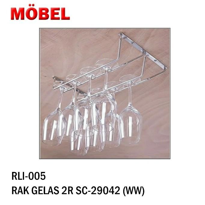 Rak Gelas / Rak Gantung / Gantungan Gelas / Rak Gantung Gelas Wine Gantungan Gelas SS Stainless Stee