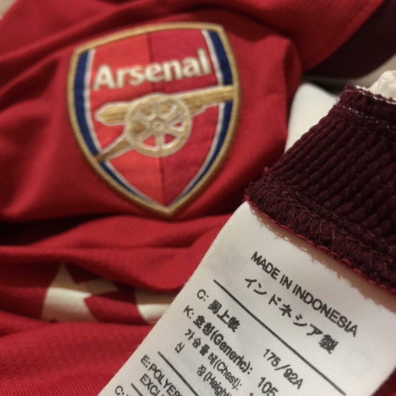 Jersey arsenal 2008 original