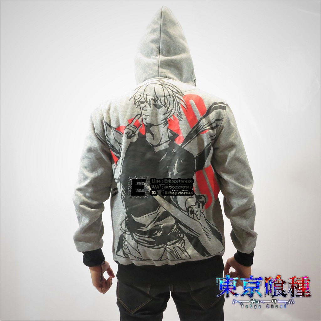 Jaket Tokyo Ghoul - Jaket Harakiri Anime Tokyo Ghoul - Jaket harakiri tokyo Ghoul 01