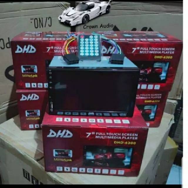 HEAD UNIT DOUBLEDIN mp5 7inch mirror link DHD 4300