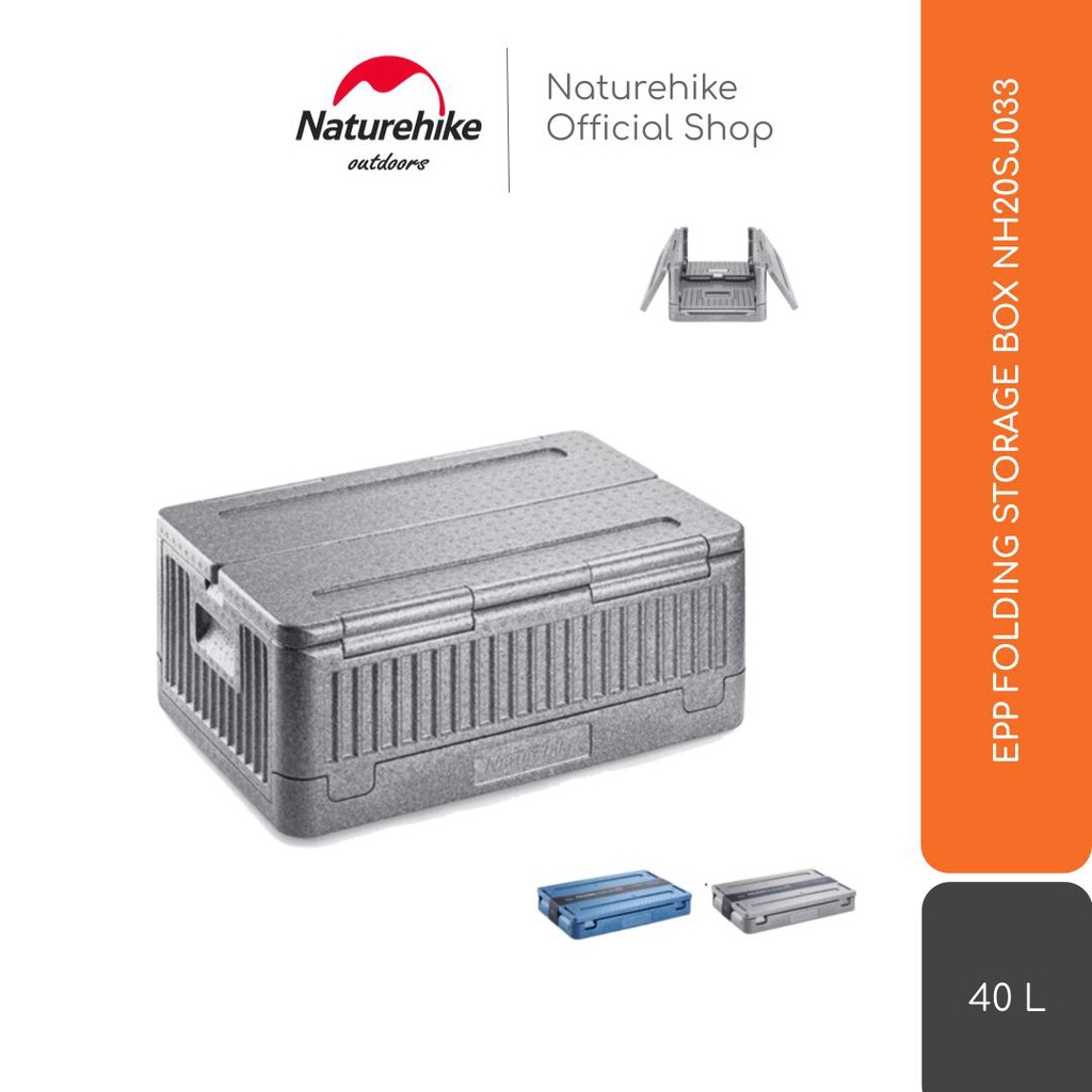 Naturehike Epp Folding Storage Box NH20SJ033 Lipat Portable Camping Kotak Penyimpanan Makanan