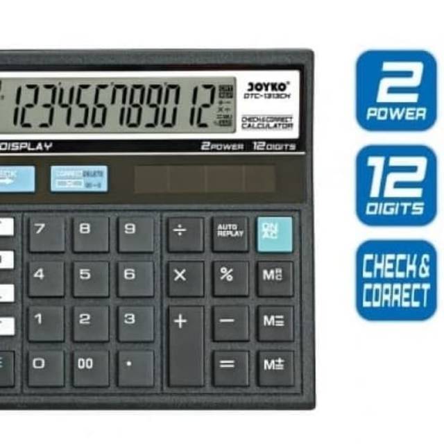 

Calculator / Kalkulator Joyko DTC-1313CH / 12 Digits / Check Correct