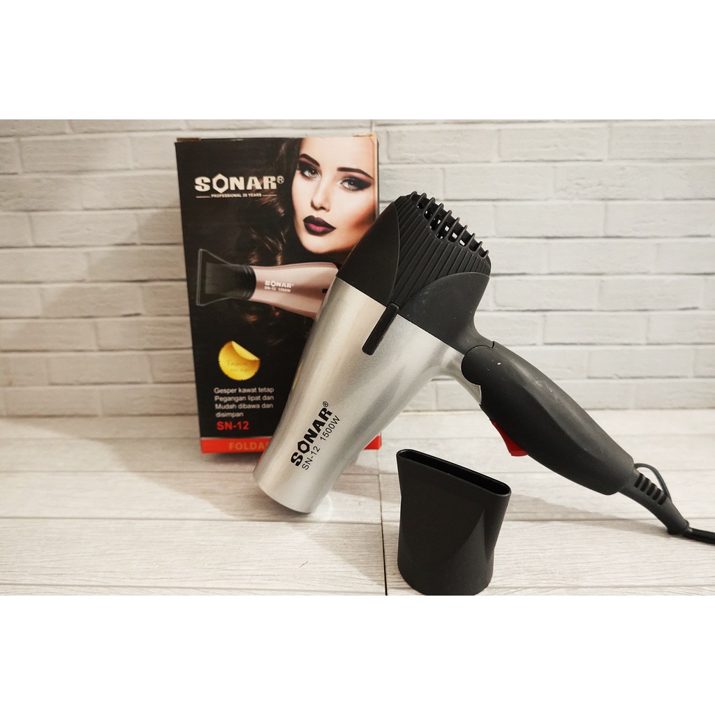 Alat Pengering Rambut Sonar SN-12 Hair Dryer Mini / Hairdryer Portable