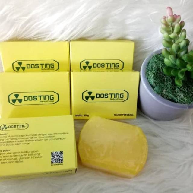 DOSTING NATURAL WHITENING SOAP - SABUN PEMUTIH KULIT BPOM