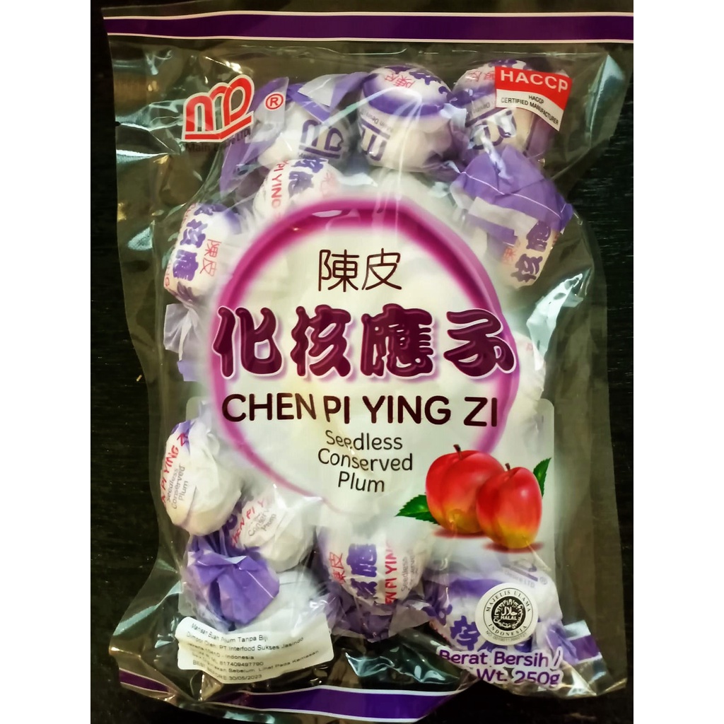 

CHEN PI YING ZI / SEEDLESS CONSERVED PLUM / MANISAN BUAH