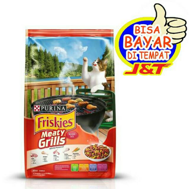 Makanan Kucing PURINA Friskies Meaty Girlls