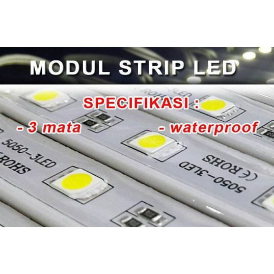 LED Strip kolong mobil dekorasi SMD 5050 Putih Biru DC 12V