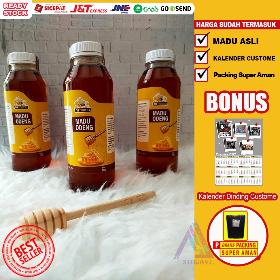 Jual Madu Odeng Asli Hutan Suku Baduy Manis Asli Dan Murni Gratis Kalender Custome Shopee