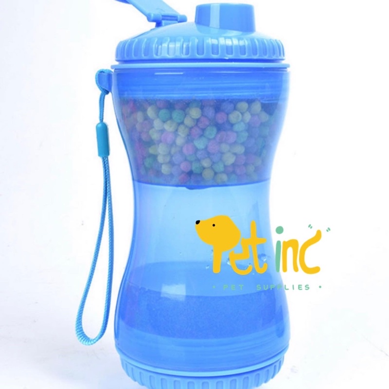 Mypet travel 3 in 1 bottle food dispenser and bowl