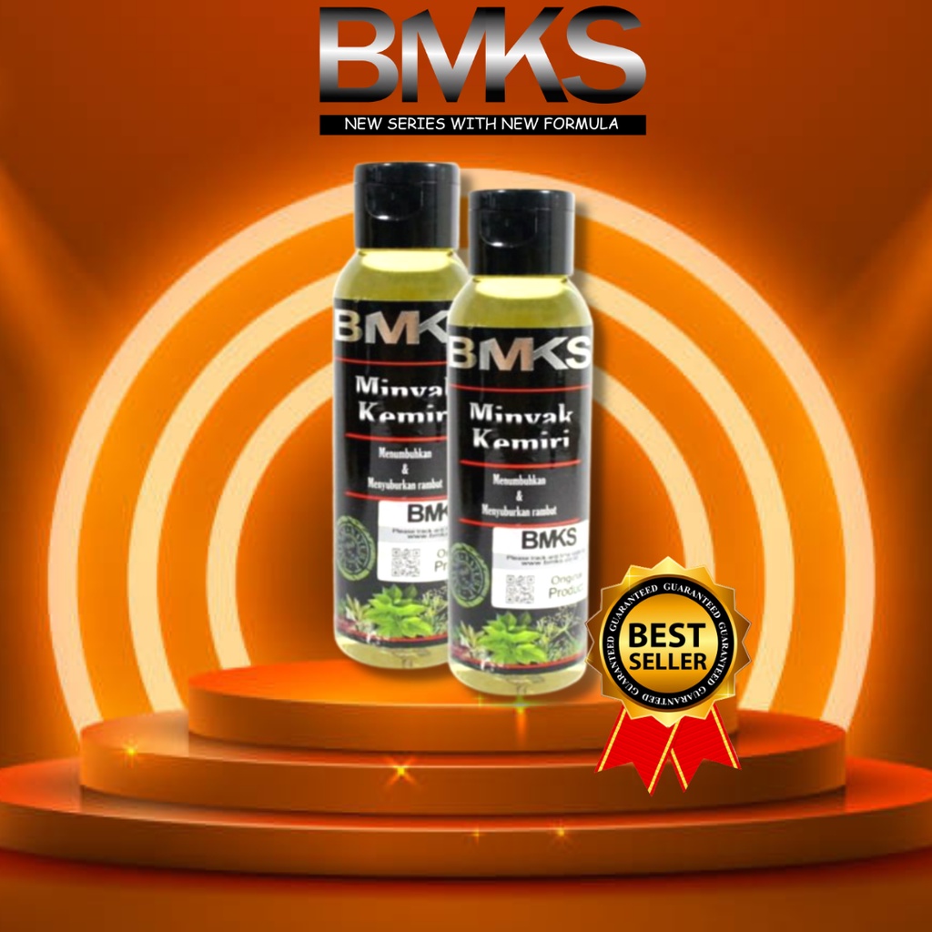 BMKS MINYAK KEMIRI 100% original BPOM