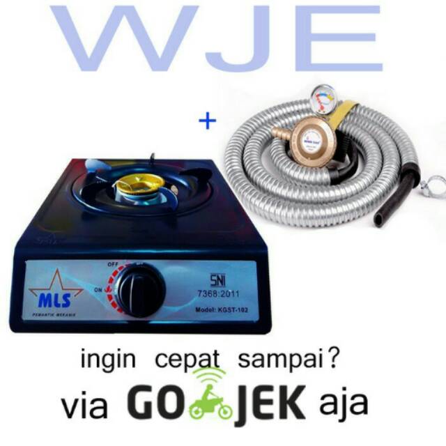 KOMPOR GAS pro Gas+SELANG GAS WINN