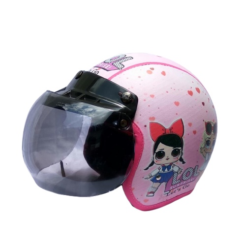 Helm Anak Bogo Karakter LOL usia 4-7 tahun