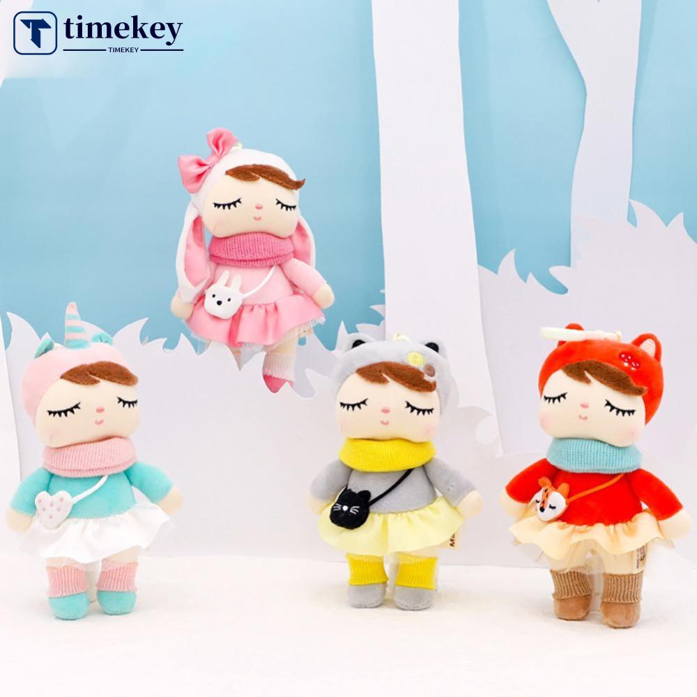 Timekey Metoo Mainan Boneka Kartun Angela Rabbit Hutan Mini Untuk Hadiah Natal Ulang Tahun Anak Perempuan D2E9