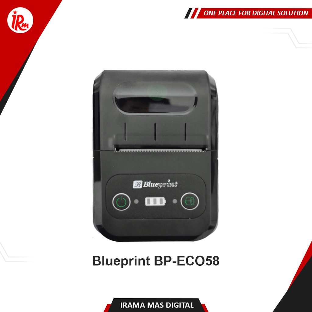 Blueprint BP-ECO58 Bluetooth Thermal Portable Printer