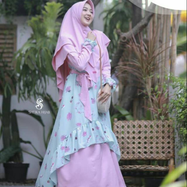 LYRA DRESS BY SHEIKA HIJAB SIZE L(only dress)